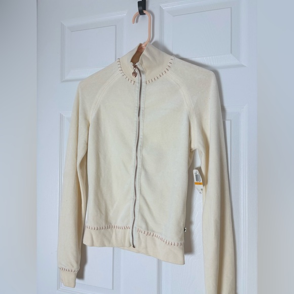 ✨NWT✨ Twisted Heart Embroidered Velour Sequin Zip Up Hoodie and Pants Tracksuit - Picture 2 of 9